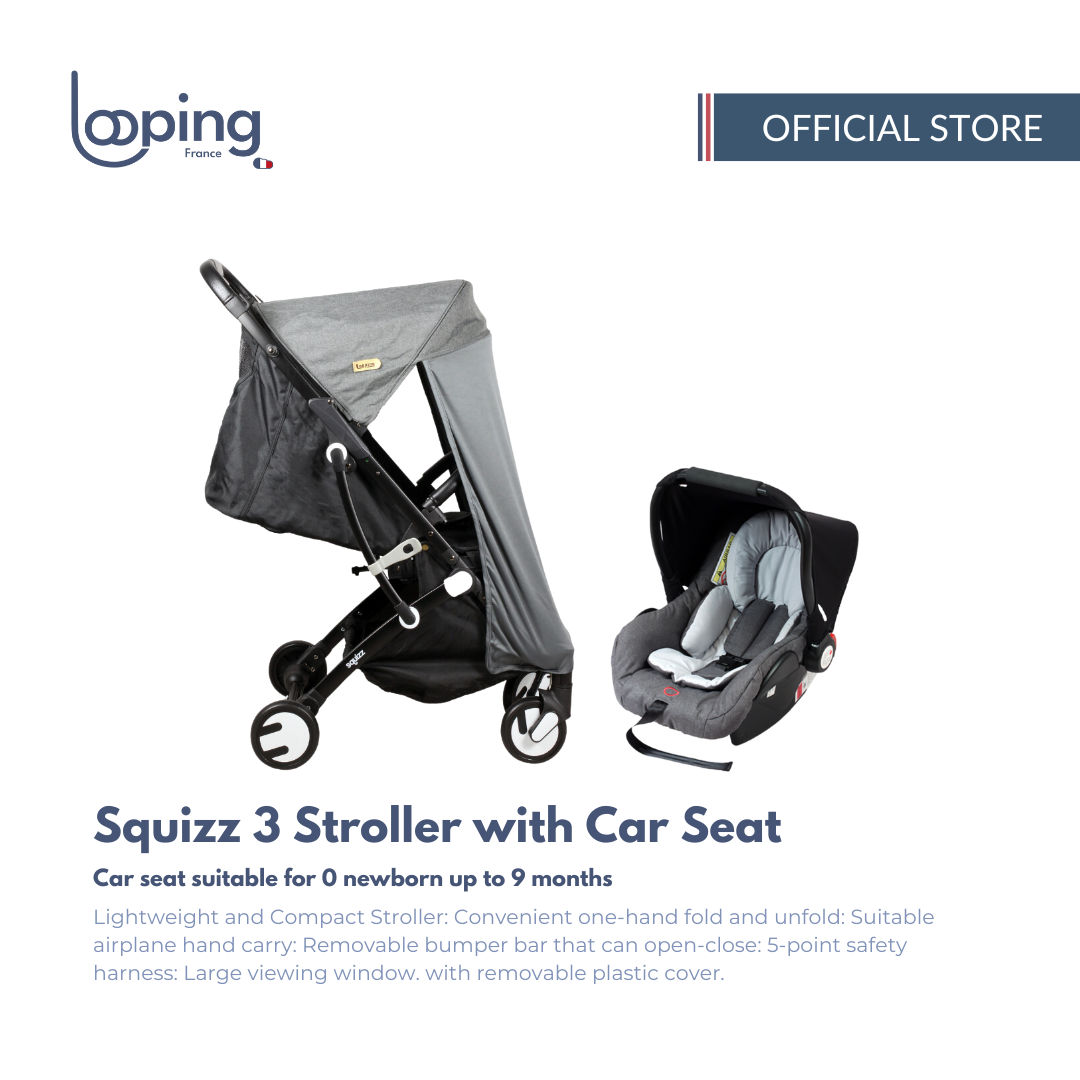 Looping Squizz 3 Stroller with Carseat Play Stroller Scooter Stroller Lazada Lazada PH