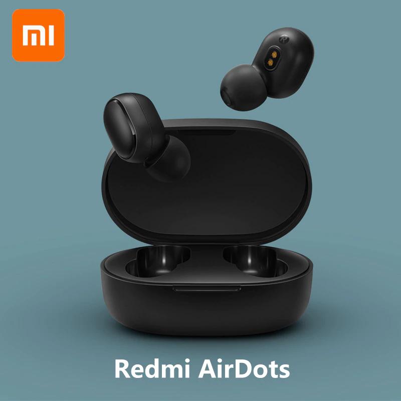 Xiaomi Redmi Airdots TWS Noise Cancellation Earbuds Original Mi AirDots Bluetooth Wireless Smart AI Mijia Headphone Earphone Headset Air Dots