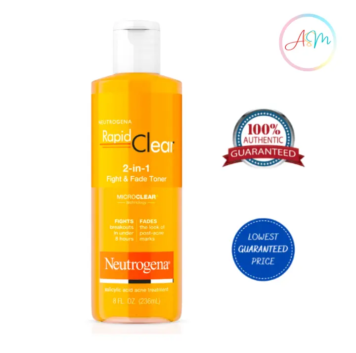 neutrogena two in one toner