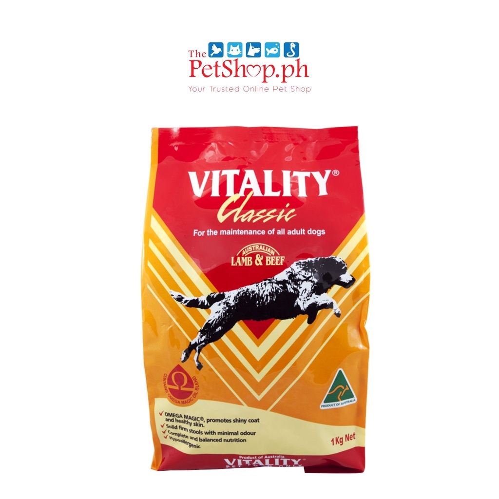 vitality classic dog food