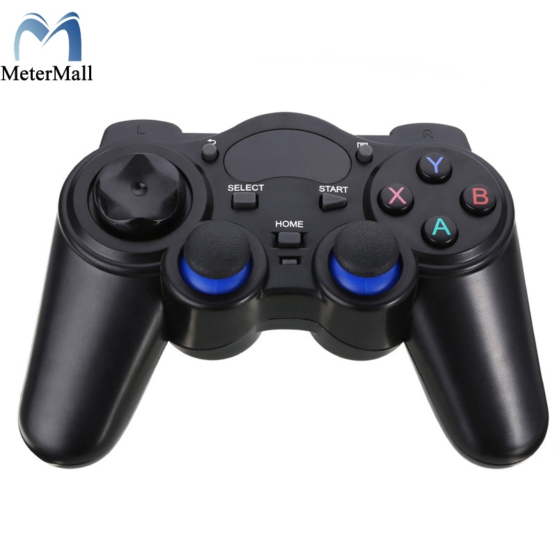 MeterMall Tay Cầm Chơi Game Không Dây 2.4G Tay Cầm Chơi Game Phổ, Cho Android Pad PC TV Hộp, Mẫu: Micro USB / Type-C