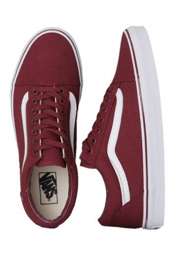 Shop Vans Old Skool Maroon online 
