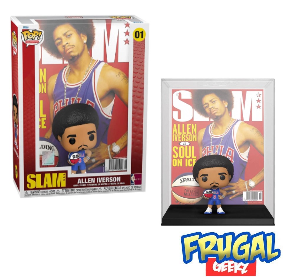 Funko Pop! NBA Magazine Covers: SLAM - ALLEN IVERSON vinyl figure