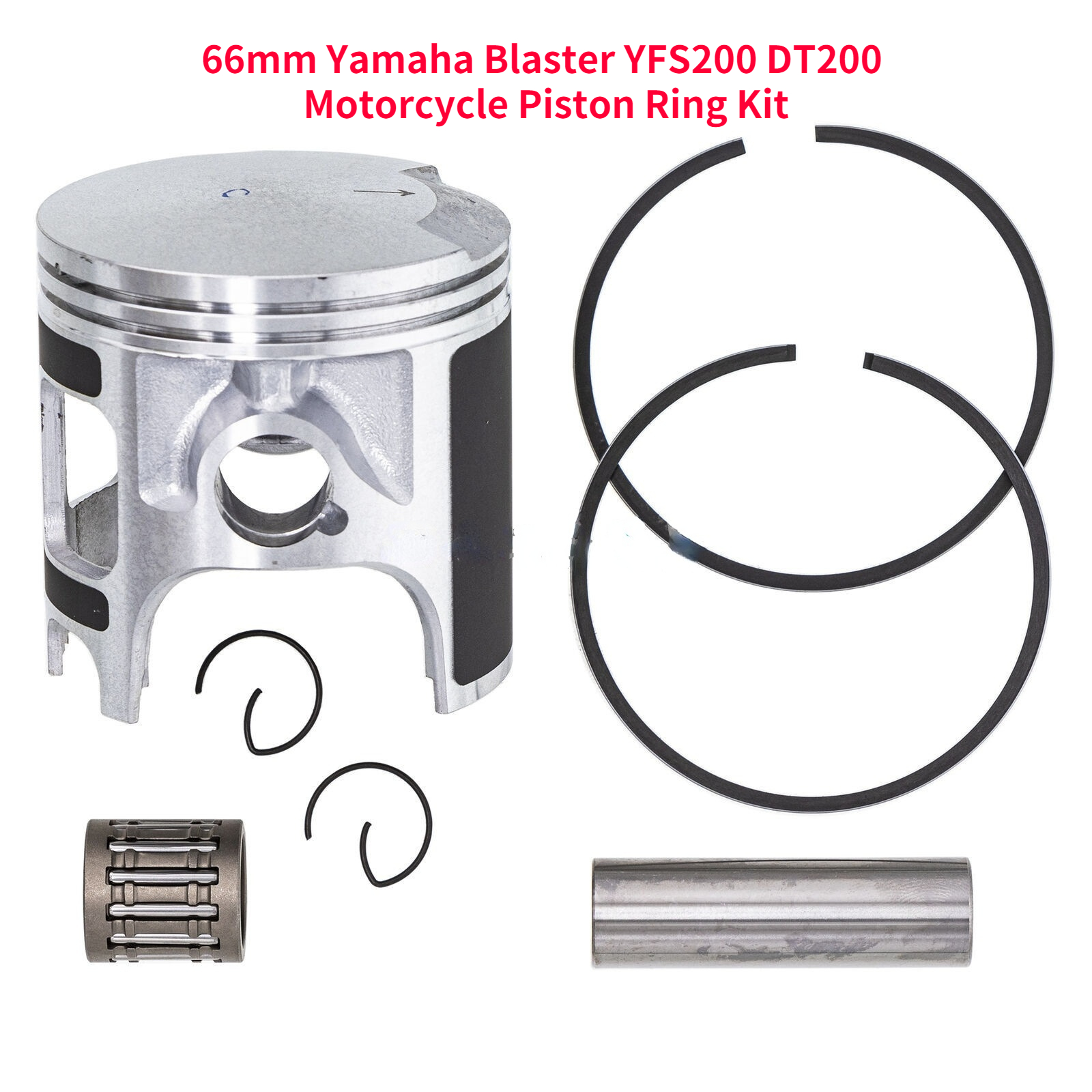YFS200 Piston Ring Kit For Yamaha Blaster200 YFS 200 DT200 Bore Size 66mm  Motorcycle Engine Parts Pistons Gasket Sets 1988-2006 Lazada PH