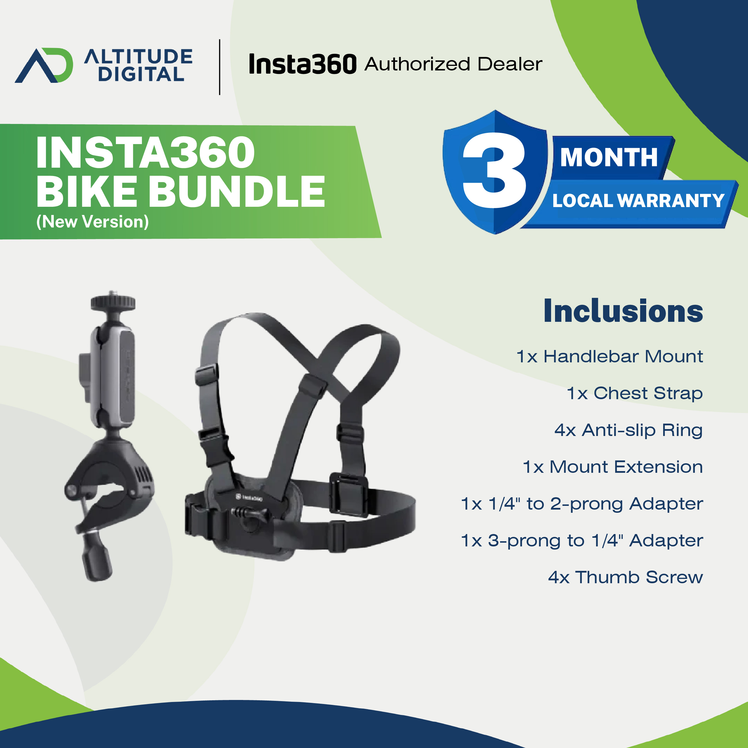 Insta360 Chest Strap - Cycle Gear - View #6