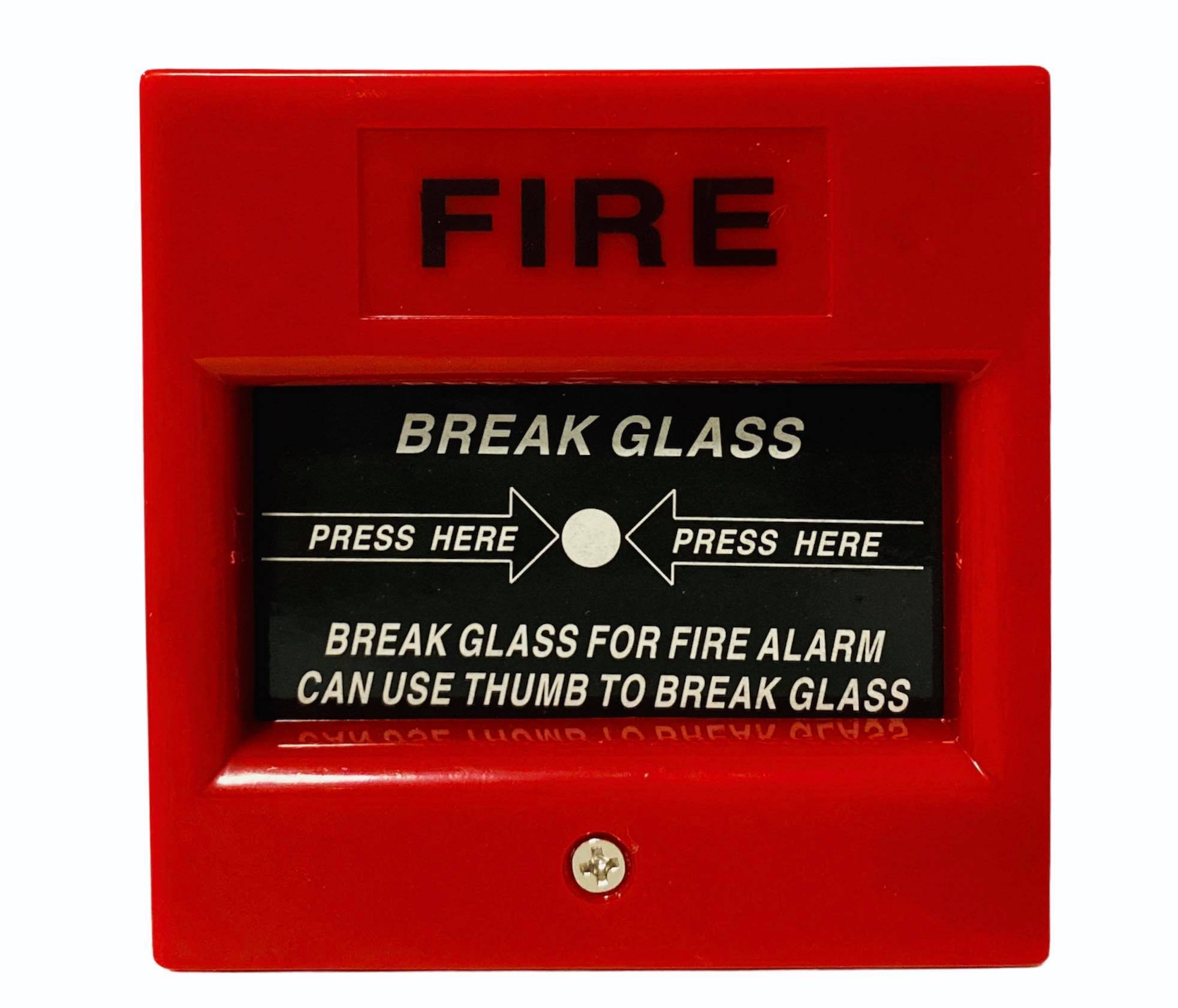 Fire Alarm Switch Break Glass Manual Call Point 220VAC | Lazada PH