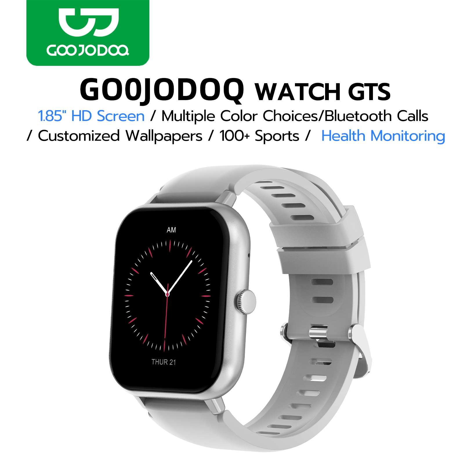 GOOJODOQ ZL54CJ Ultra Smart Watch Digital Waterproof IP68 Android Phone  Bluetooth Call Sport Heart Rate Monitoring