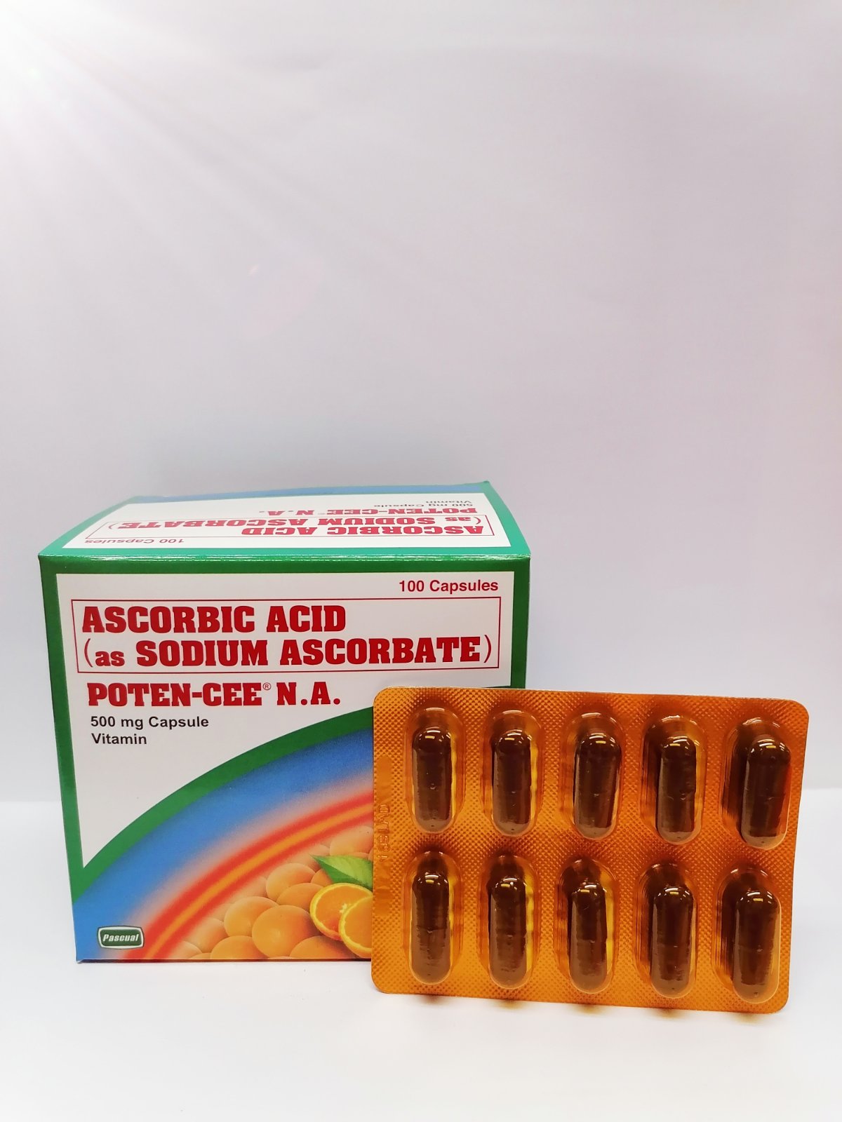 POTENCEE N.A. Ascorbic Acid as Sodium Ascorbate 500mg 100pcs Lazada PH