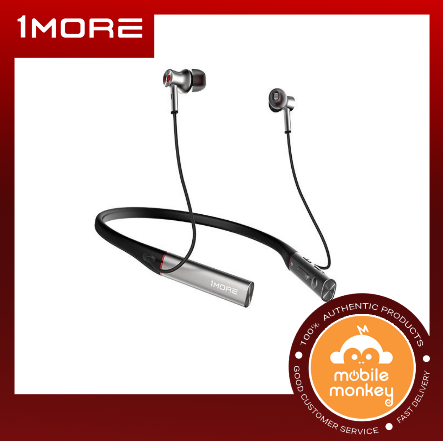 1MORE Dual Driver Bluetooth Active Noise Cancelling In-Ear