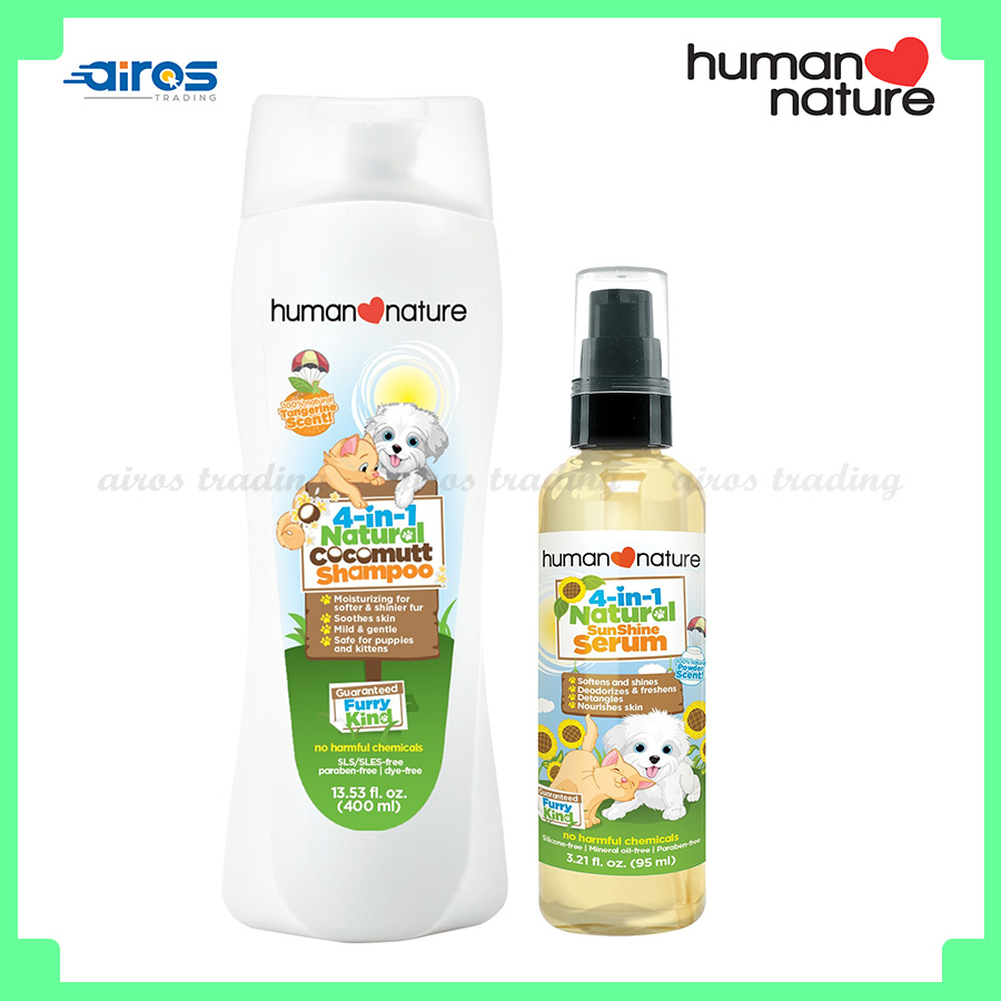 human nature dog shampoo