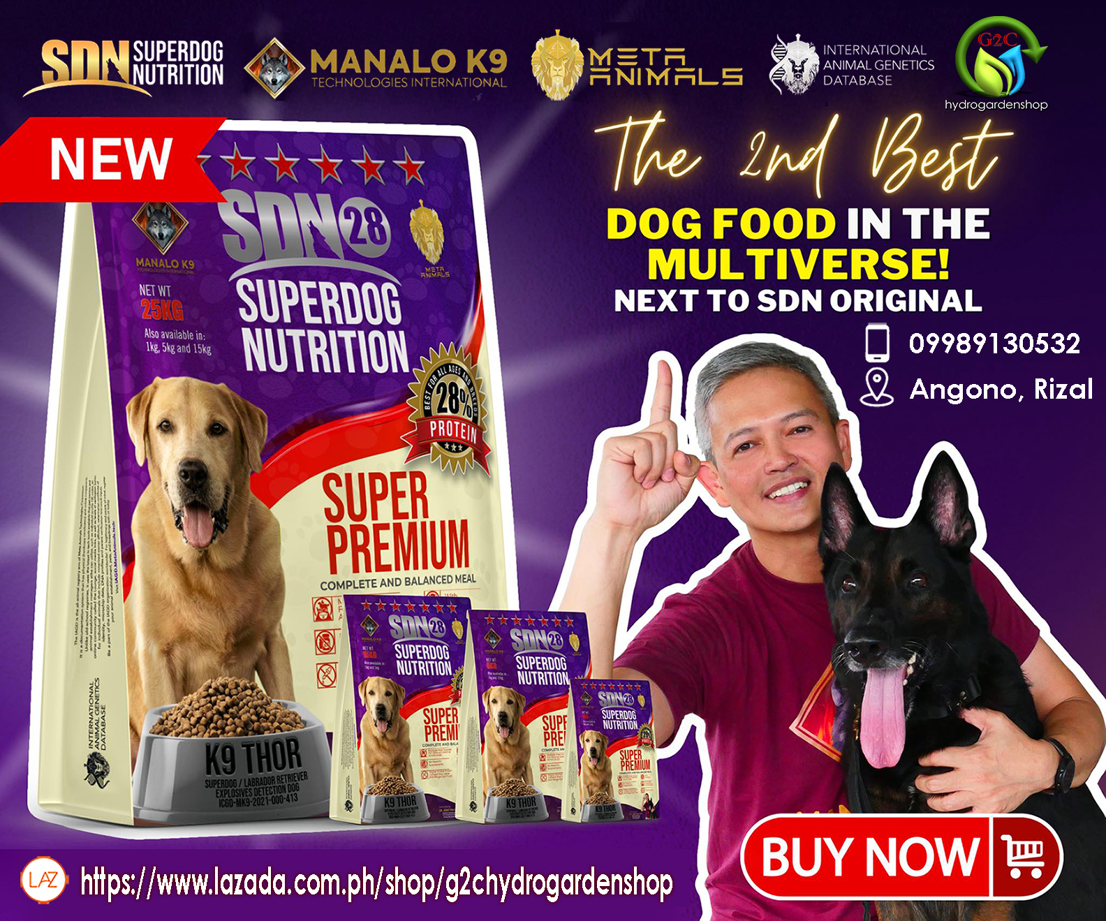 SDN28 - Superdog Nutrition 28 (1kilo/5Kilo) | Lazada PH