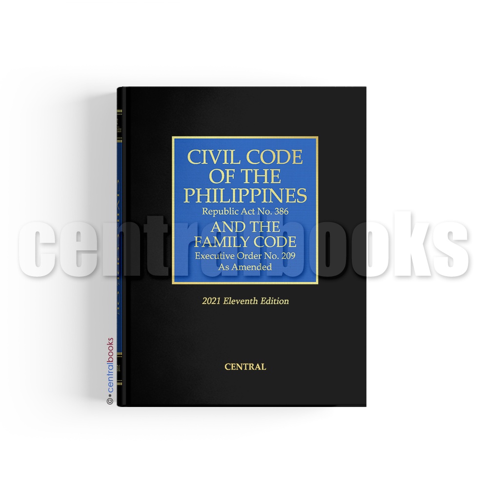 Civil Code of the Philippines & The Family Code Codal (2021 Ed.) Pocket