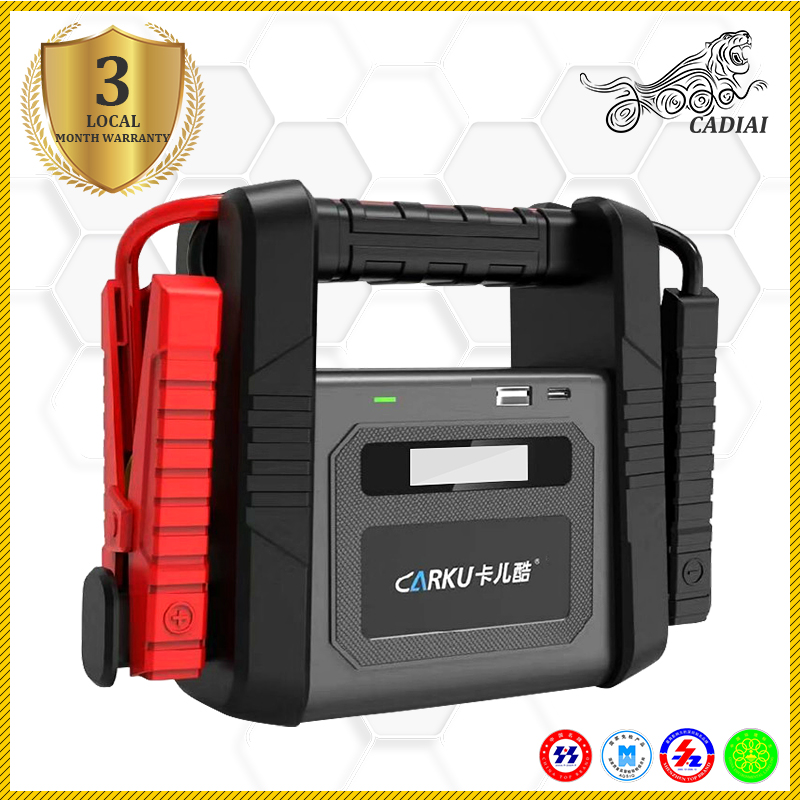 Carku 12V&24V Car Jump Starter Jumper Power Bank Quickly Start Jumper