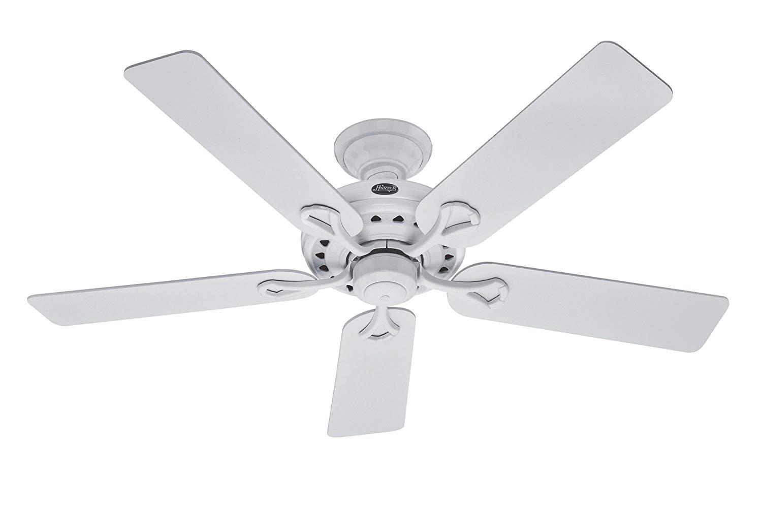 Hunter 52 Savoy Ceiling Fan Hf 24926 White Review And Price