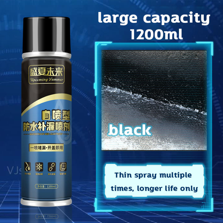High Capacity Leak Sealer Spray 1200ml Polyurethane Leaking Sealer