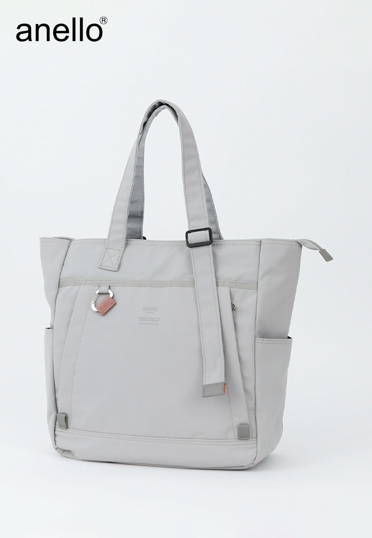 anello BASE A4 Tote Bag ATM0523 Nylon Casual Tote Adjustable