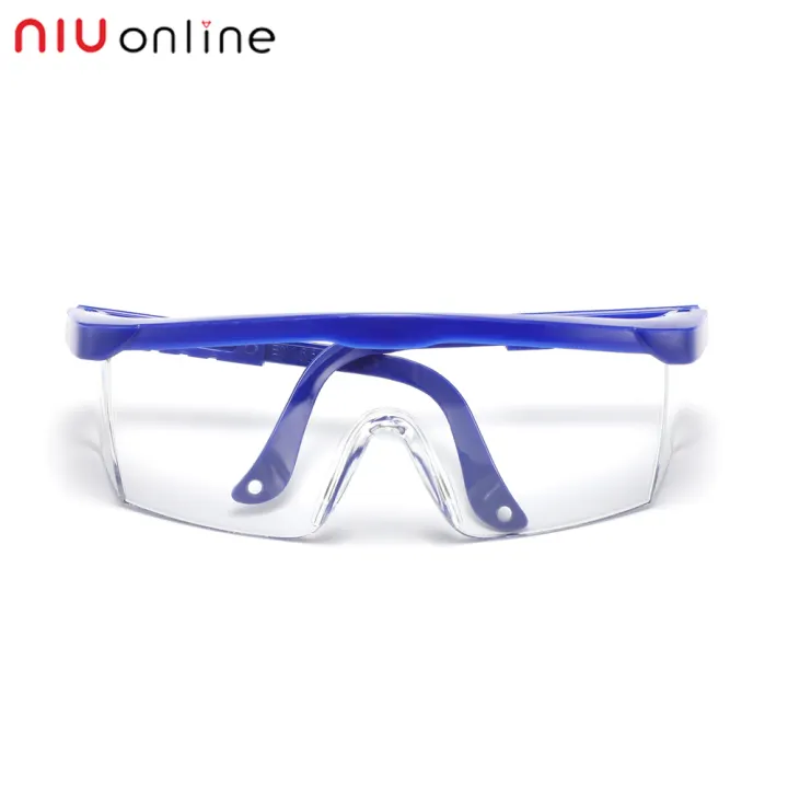 glass safety goggles
