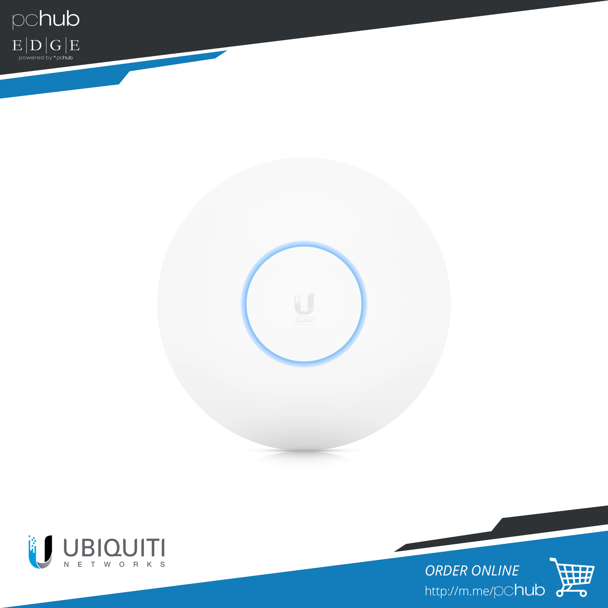 Ubiquiti U6 LR, Long range, AP, WiFi6 AX3000, pn U6LR Lazada PH