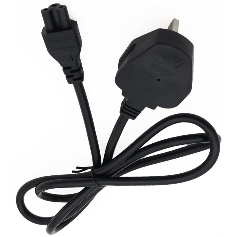 Laptop Power Cord (Type G) UK standard power plug 3 PIN on the wall