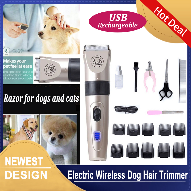 Razor for Dogs shihtzu Rechargeable Sharp Dog Shaver Wireless Dog Hair  Trimmer Detachable Blades Dog Clipper with 10pcs Guard Combs Multifunction  Pet Grooming Kit for Cats and Small Animals | Lazada PH