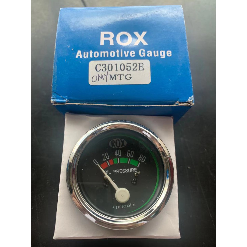 popular Rox Gauge Original Japan Oil Pressure Gauge/Fuel Gauge/Amper