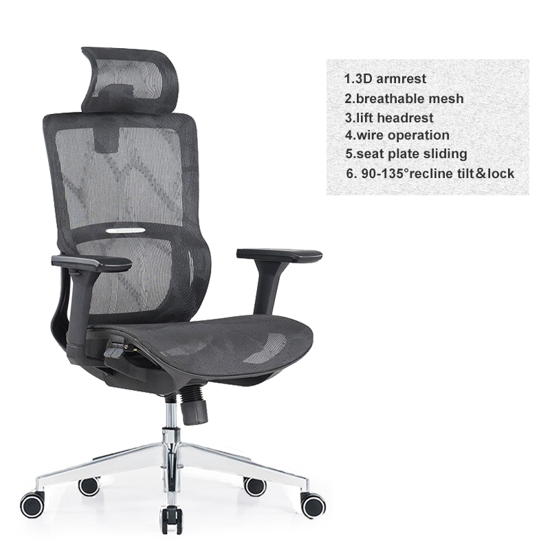 ToZient A9 Ergonomic Office Chair High Back Office Chair Full Mesh ...