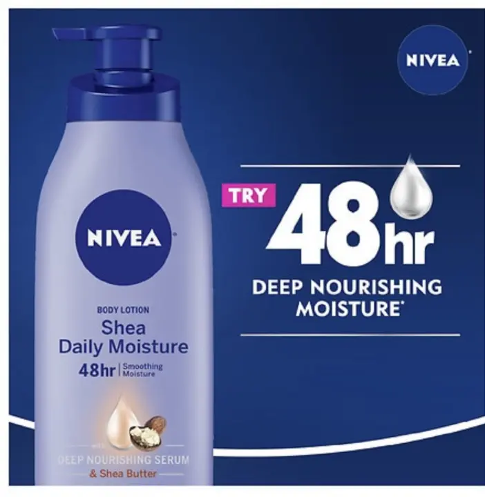 nivea shea body lotion