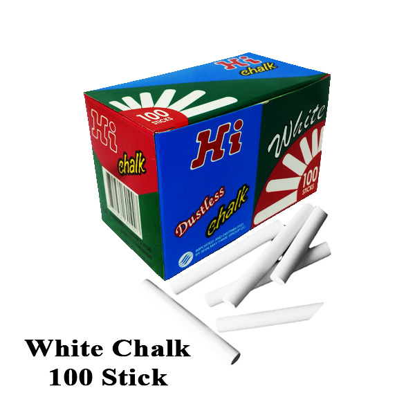 Dustless Chalk White and Colored Chalk 100 Stick Per Box Lazada PH
