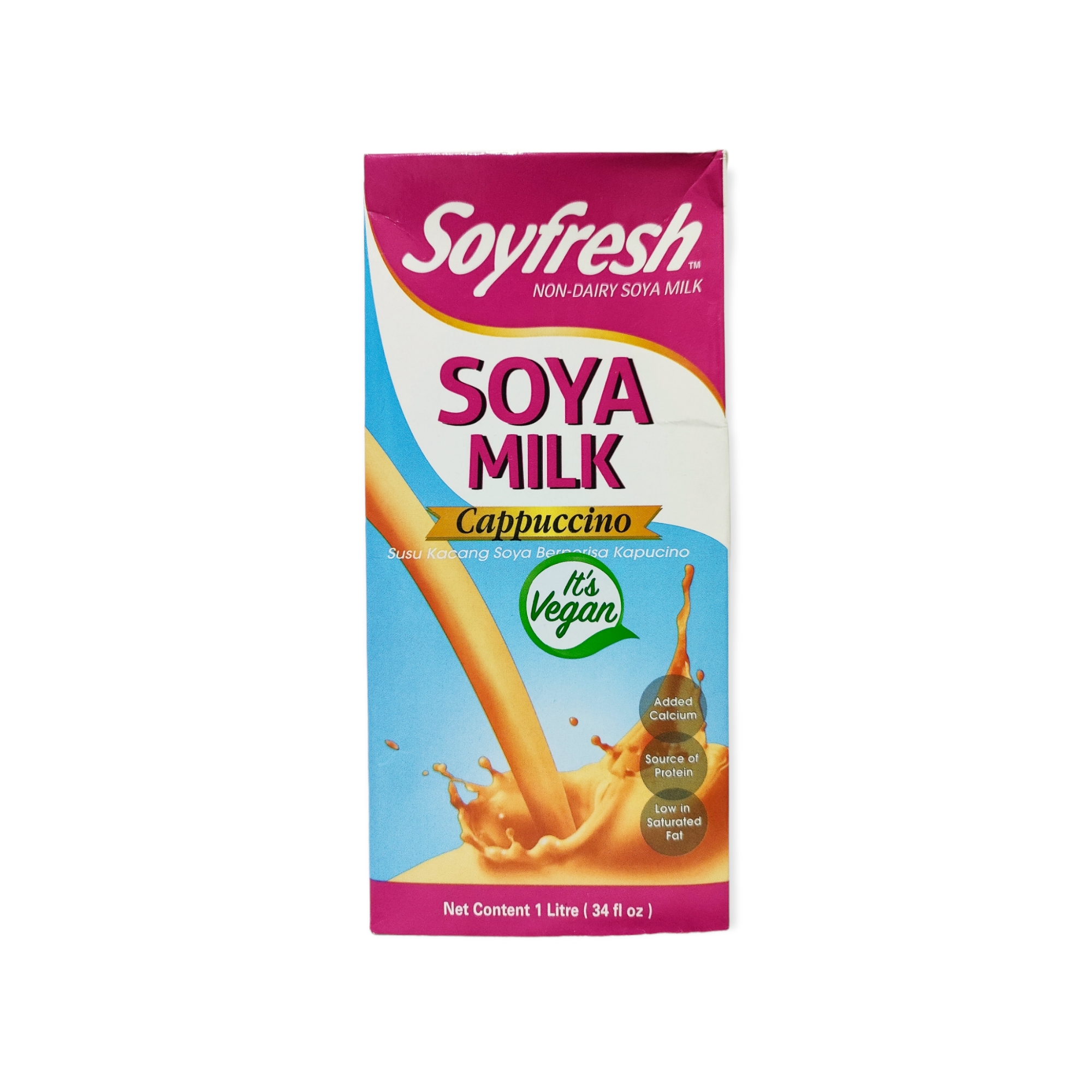 (Malaysia) Soyfresh Soya Milk. Cappuccino. 1 liter. Lazada PH
