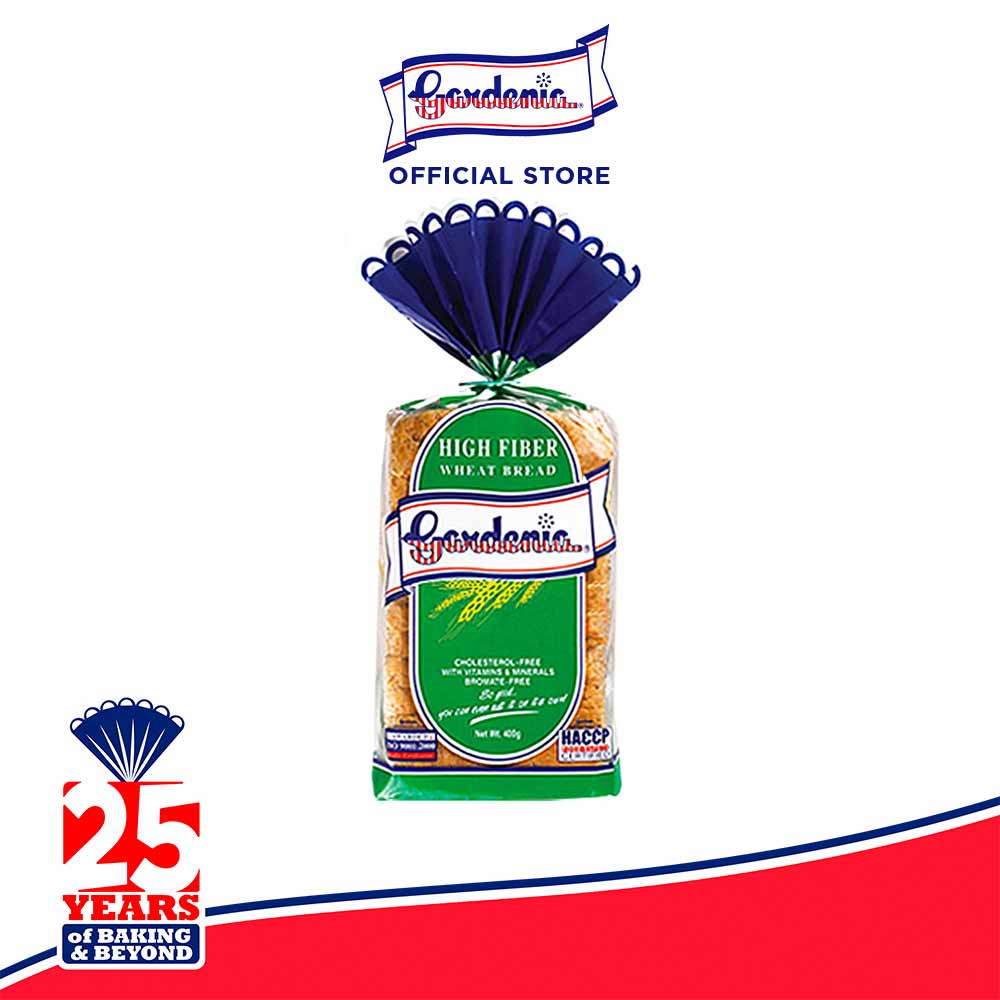 Gardenia High Fiber Wheat Bread 400g Lazada PH