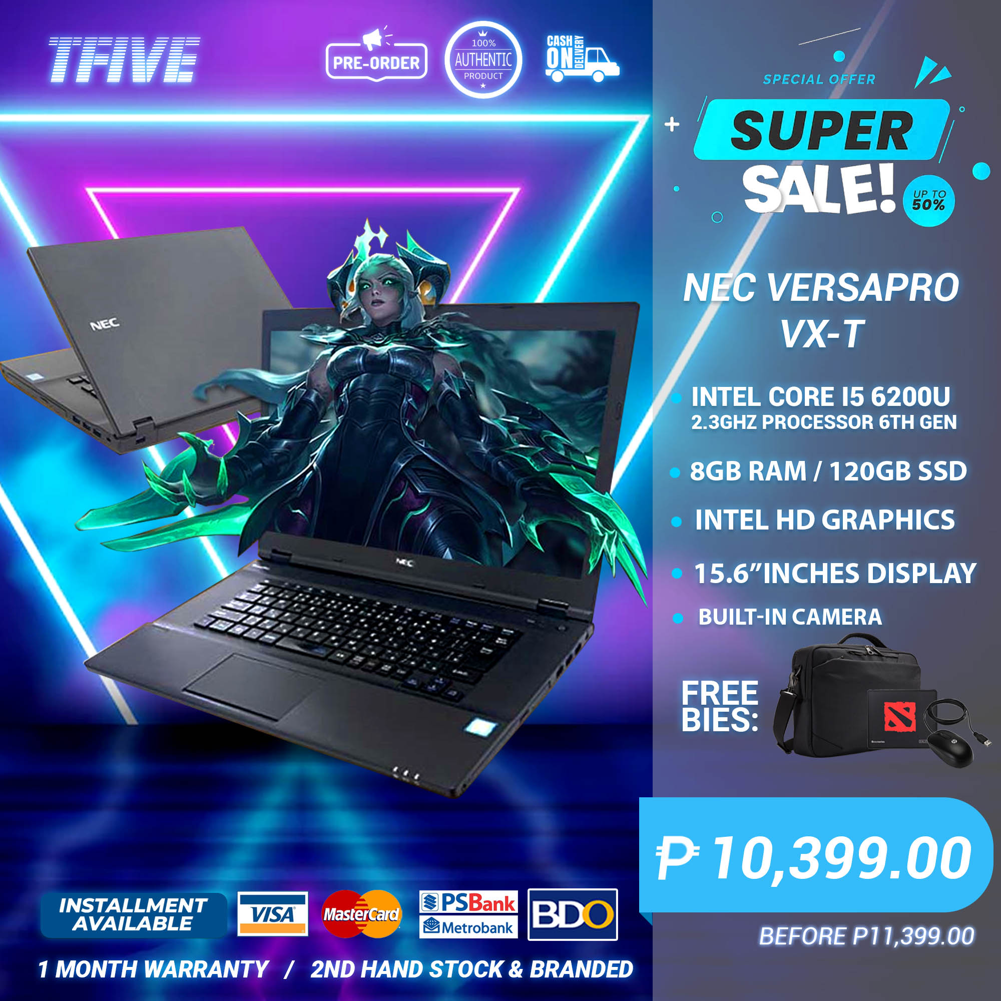 ②NEC VersaPro VJ25TLN Core i5