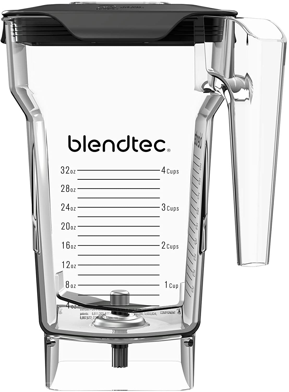Blendtec FourSide Jar (75 oz), Four Sided, Professional-Grade Blender Jar, Vented Latching Lid, BPA-free, Clear | Lazada PH