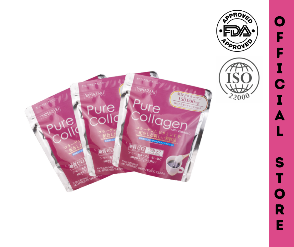 Pure Collagen with Vitamin C (No Fillers, Premium Ingredients, ISO
