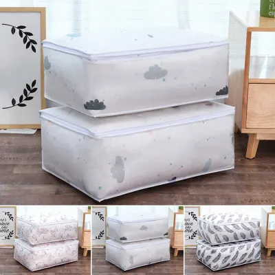 Fashion Waterproof Storage Bag Quilt Clothes Bag Pillow Storage Bag Household Items