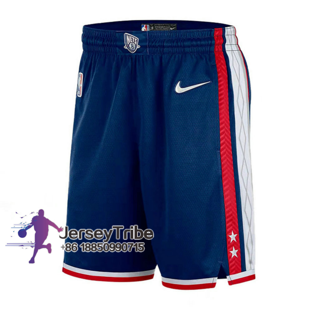 brooklyn nets shorts blue