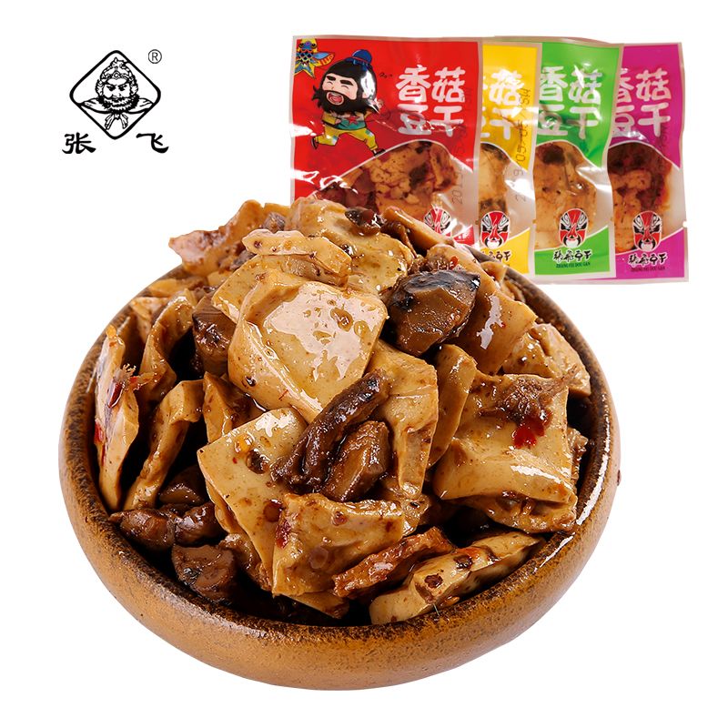 Zhangfei mushroom and dried bean curd 500g Sichuan flavor in bulk small