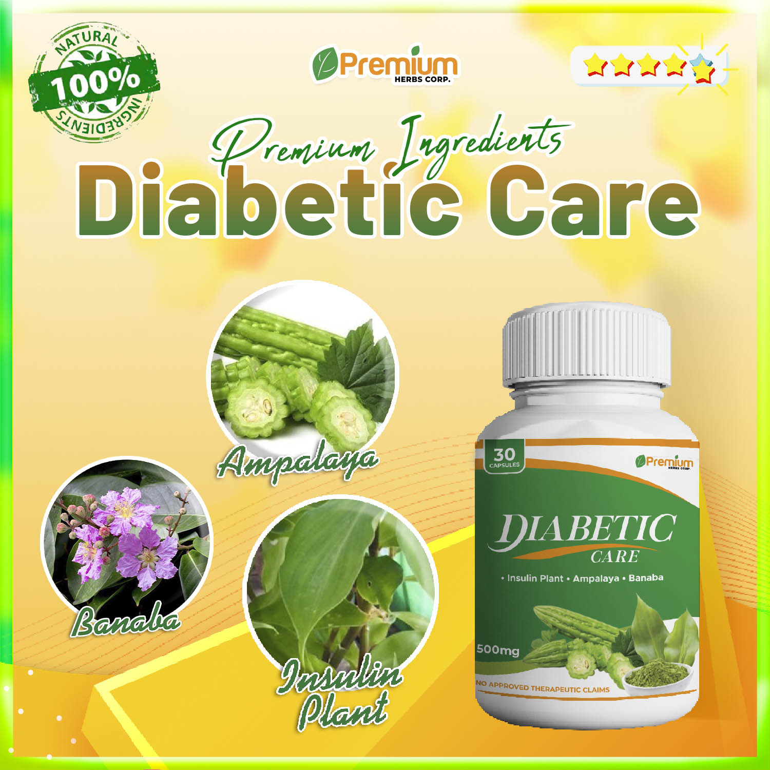 phc07-b-diabetic-care-supplement-30-capsules-50mg-w-insulin-plant