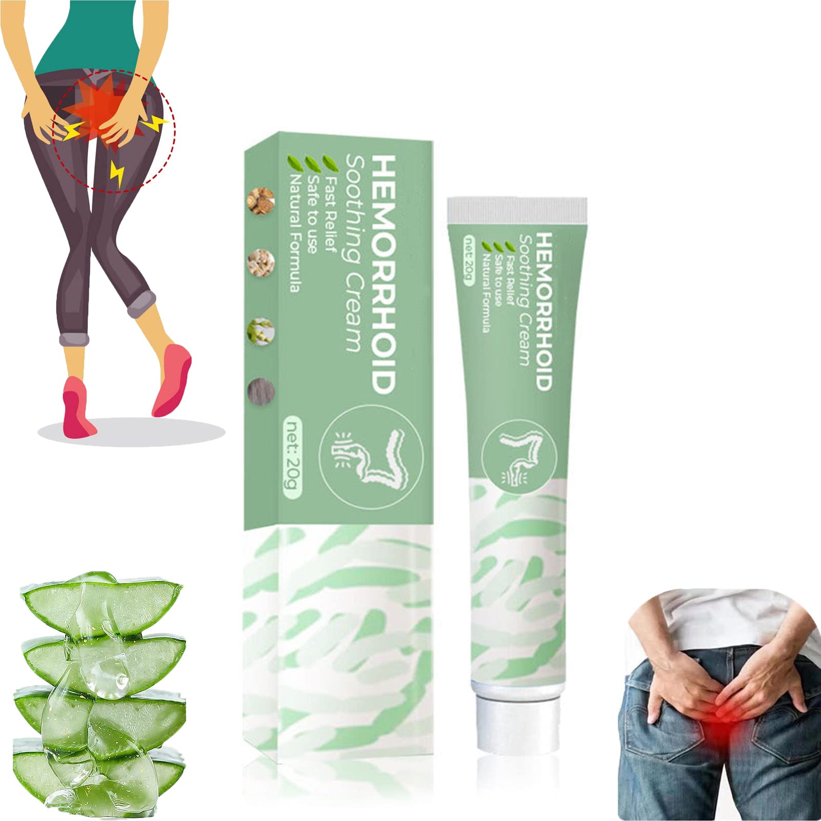 German Koltax Hemorrhoid Soothing Cream, Hemorrhoid Soothing Cream