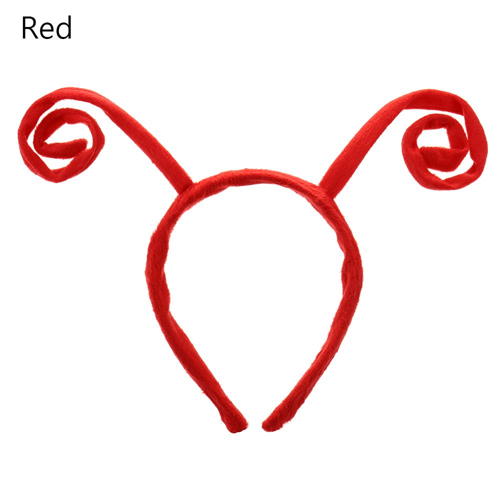 1*Bug Antenna Headbands Halloween Hairbands Fits Adult Kids Ant