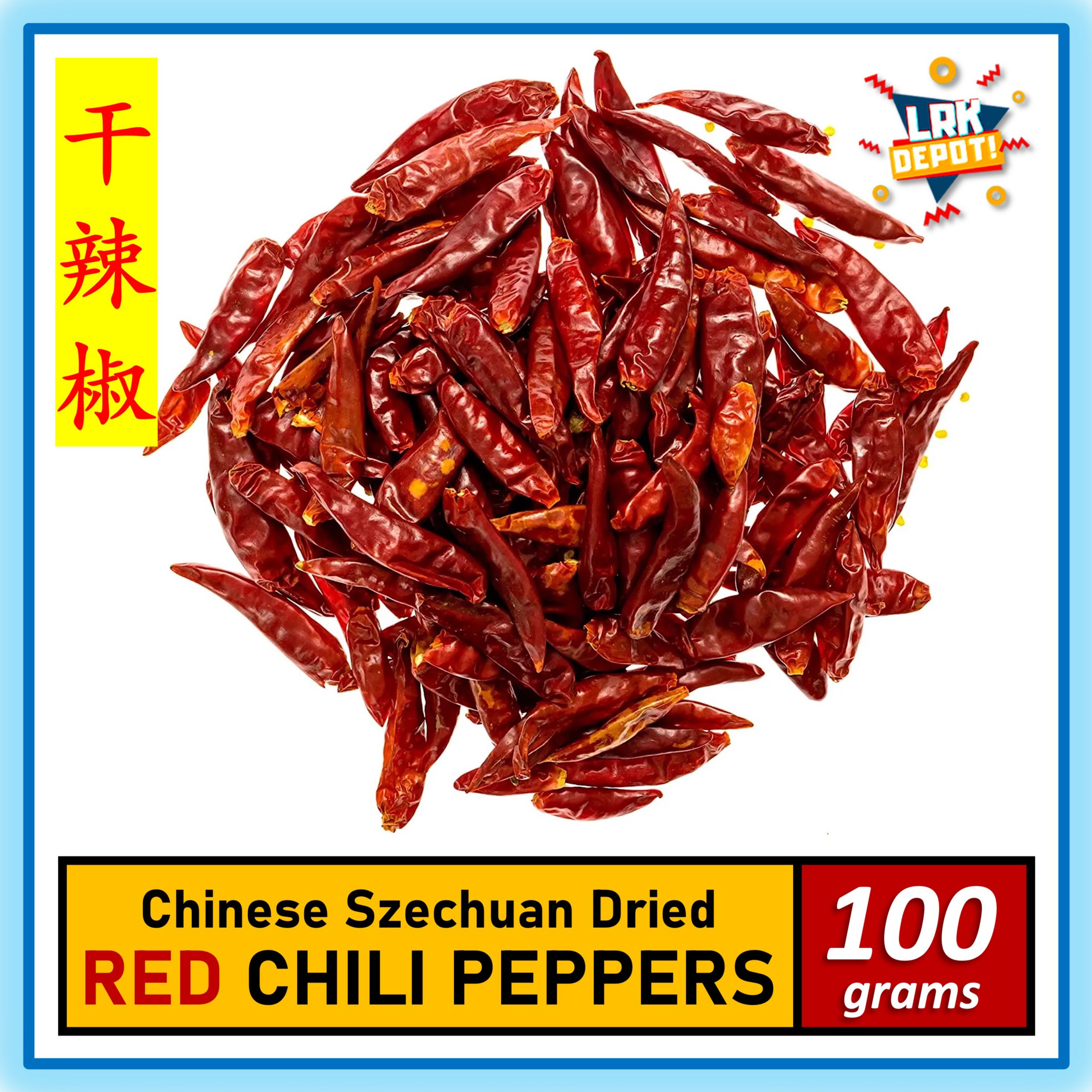Szechuan Dried Red Chili Peppers Premium Whole Chinese Sichuan Pepper ...