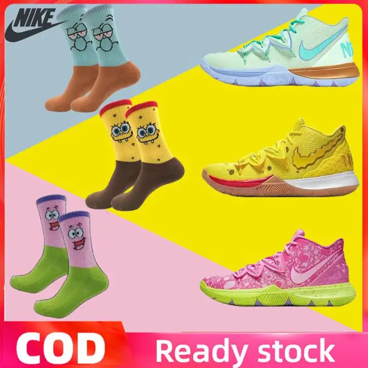 kyrie spongebob socks