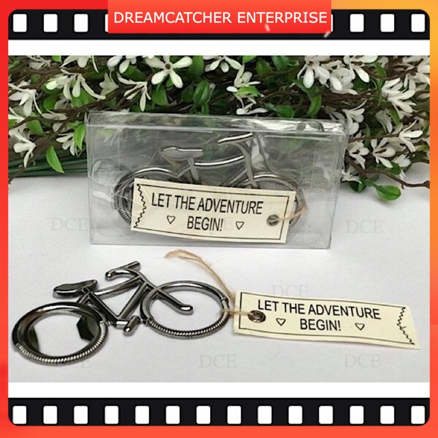 Bicycle Bottle Opener Wedding Souvenir and Giveaway Lazada PH