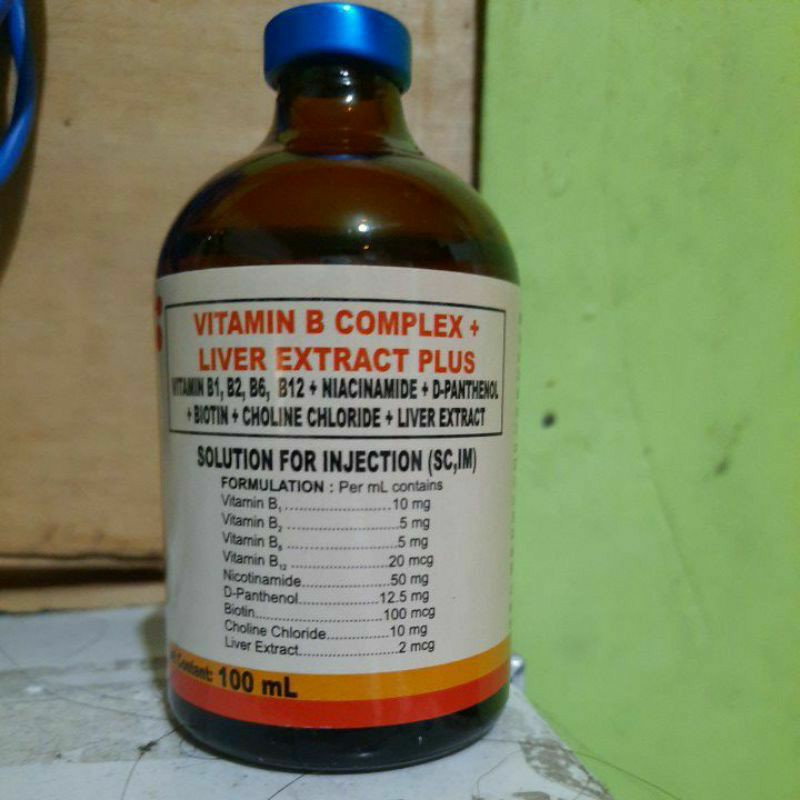 VITAMIN B COMPLEX + LIVER EXTRACT PLUS (Nutrivet) 100ml Lazada PH