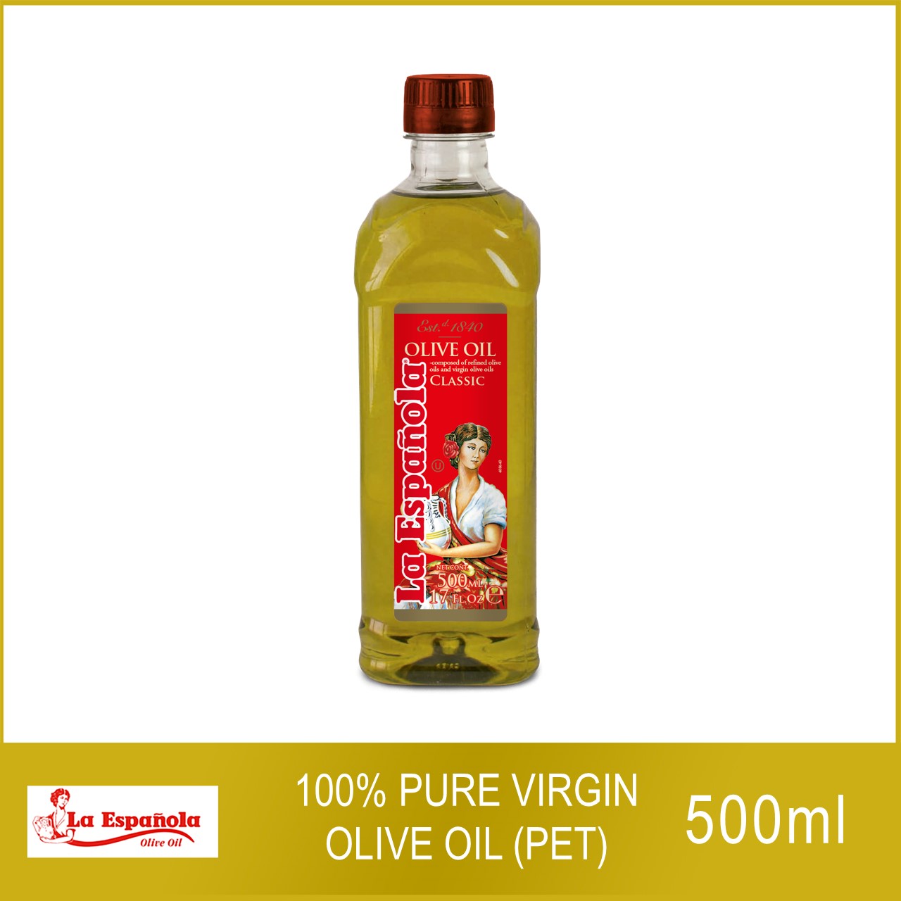 La Española 100 Pure Olive Oil (PET) 500ml Lazada PH