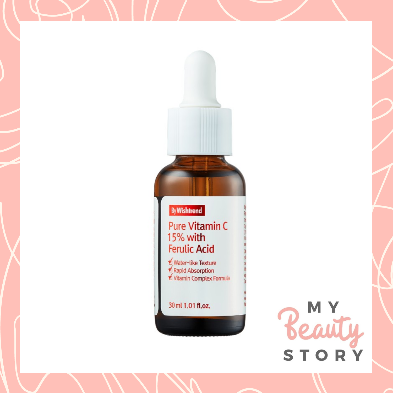By Wishtrend Pure Vitamin C 15% with Ferulic Acid 30ml