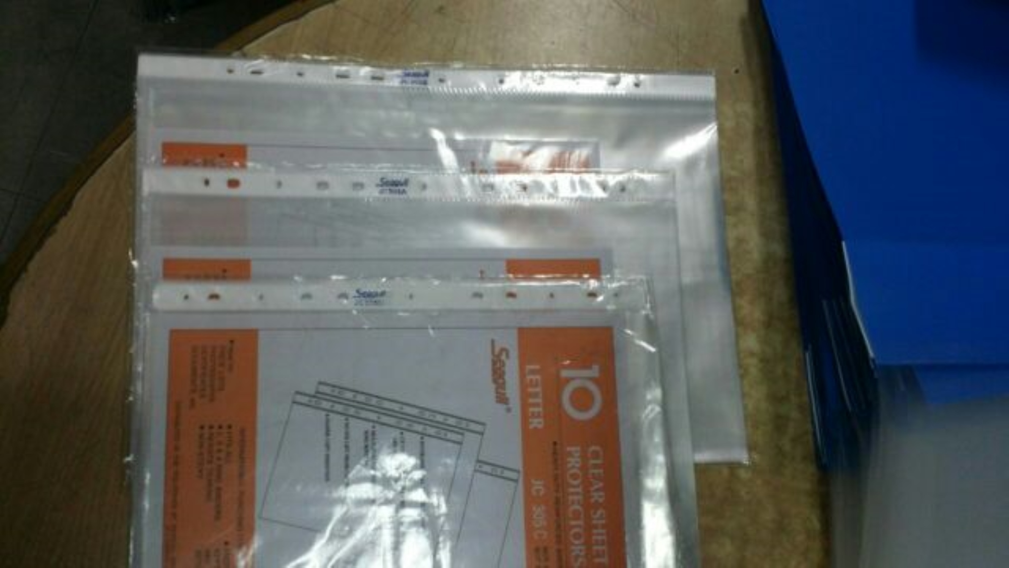 【COD】laotou74566 Seagull Clearsheet Binder/Arch File Refill by 100's A4