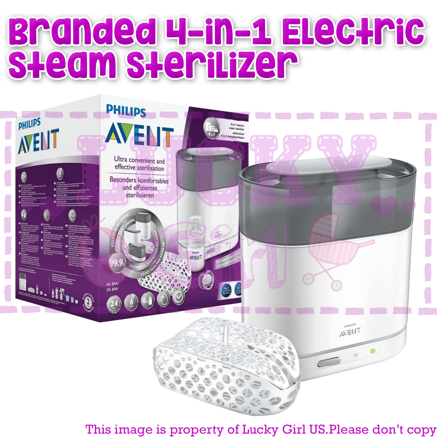philips avent 4 in 1 sterilizer
