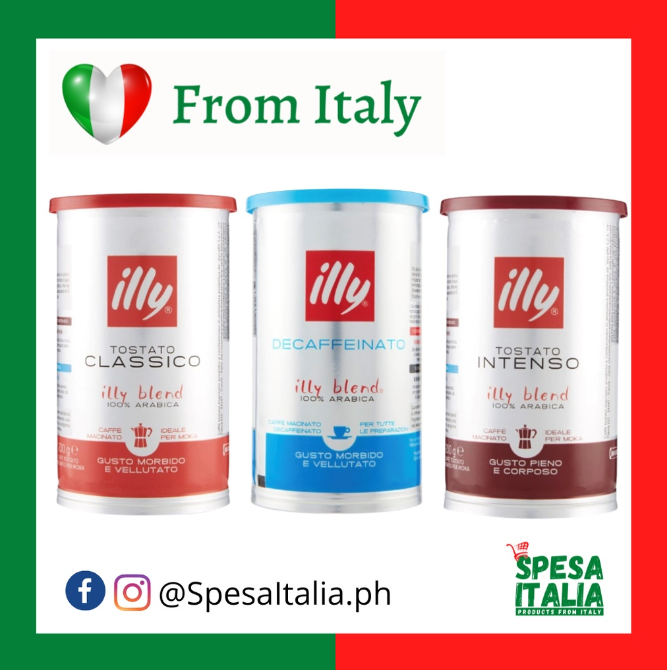 Illy Coffee Softcan 185g from Italy