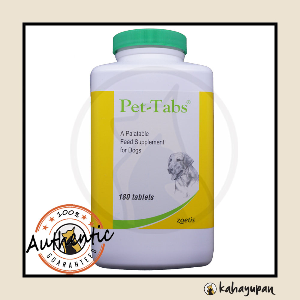 Pet Tabs Complete Daily Multivitamins for Dogs (180 tablets) Lazada PH