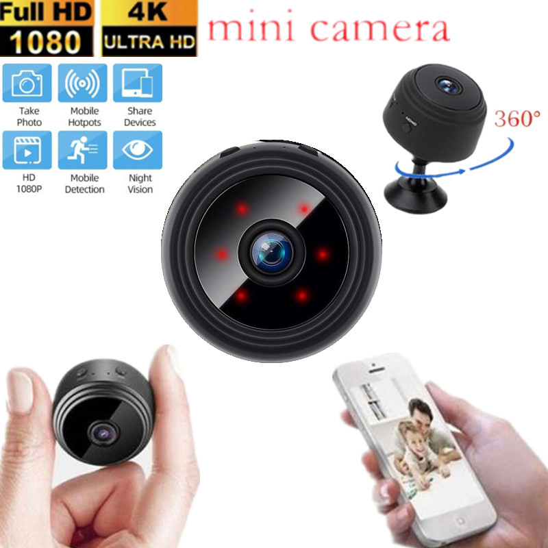 A9 Wireless Mini cctv camera with wifi mini camera connect to phone hd ...